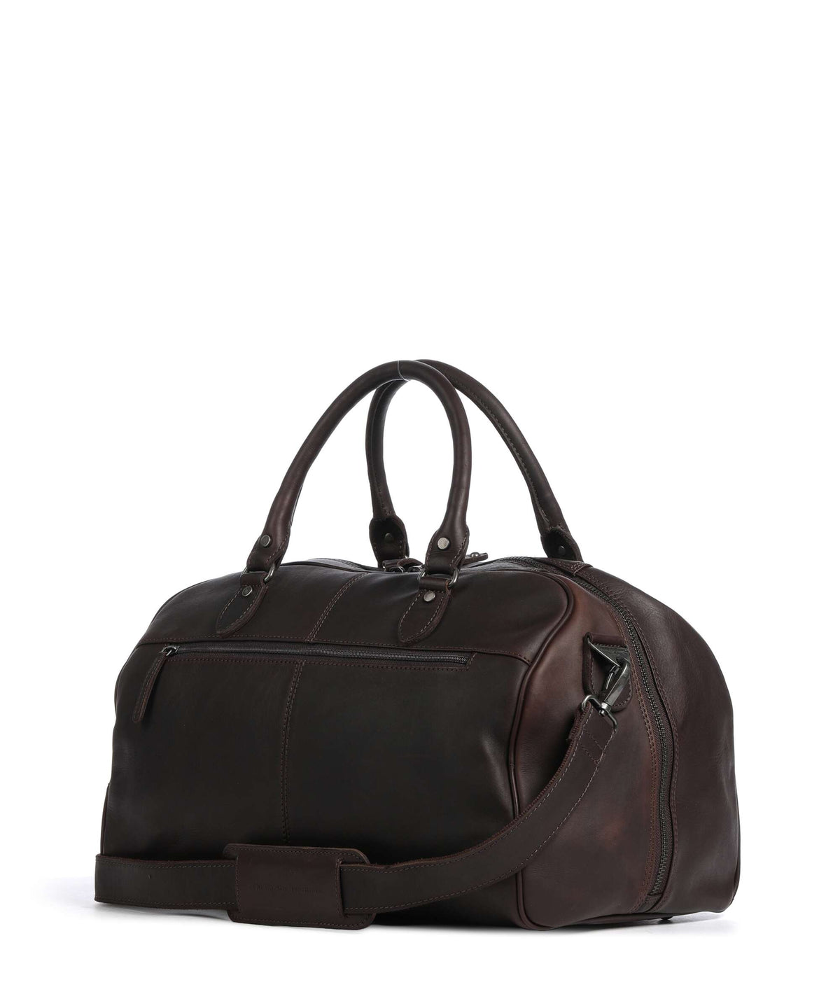 The Chesterfield Brand Wax Pull Up Cow Liam II Weekend bag brown