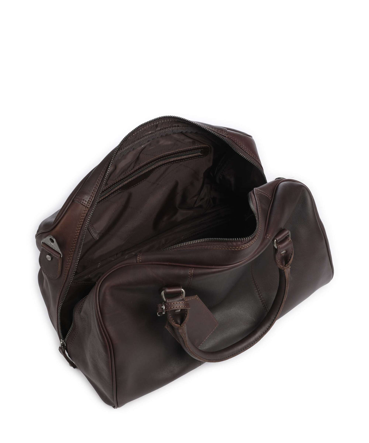 The Chesterfield Brand Wax Pull Up Cow Liam II Weekend bag brown