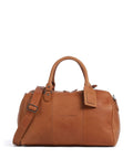 The Chesterfield Brand Wax Pull Up Cow Liam II Weekend bag cognac