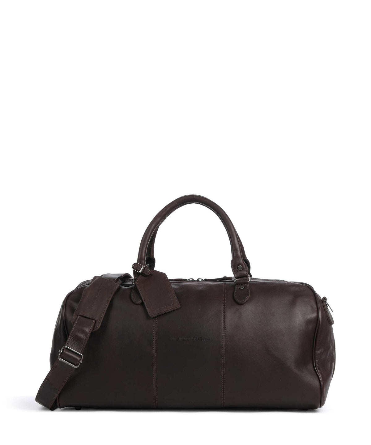 The Chesterfield Brand Wax Pull Up Cow William II Weekend bag brown