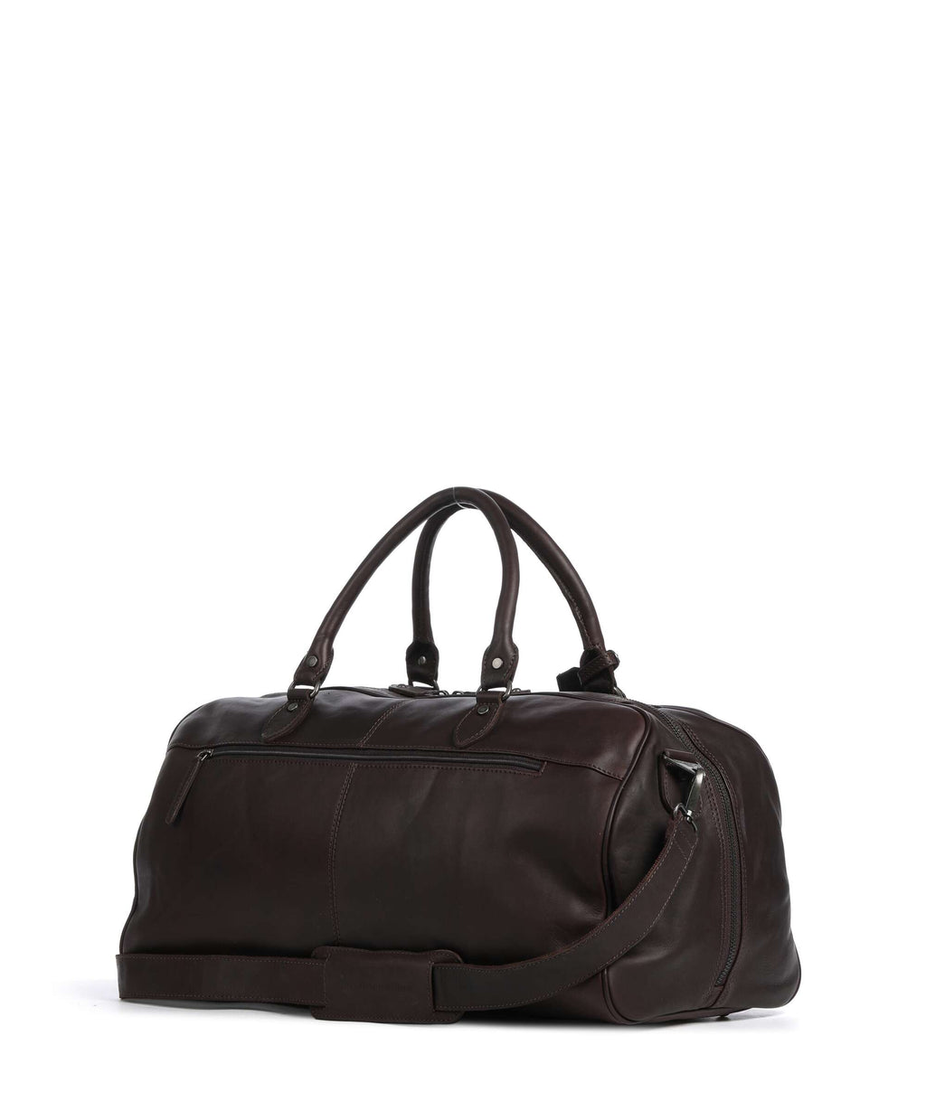 The Chesterfield Brand Wax Pull Up Cow William II Weekend bag brown