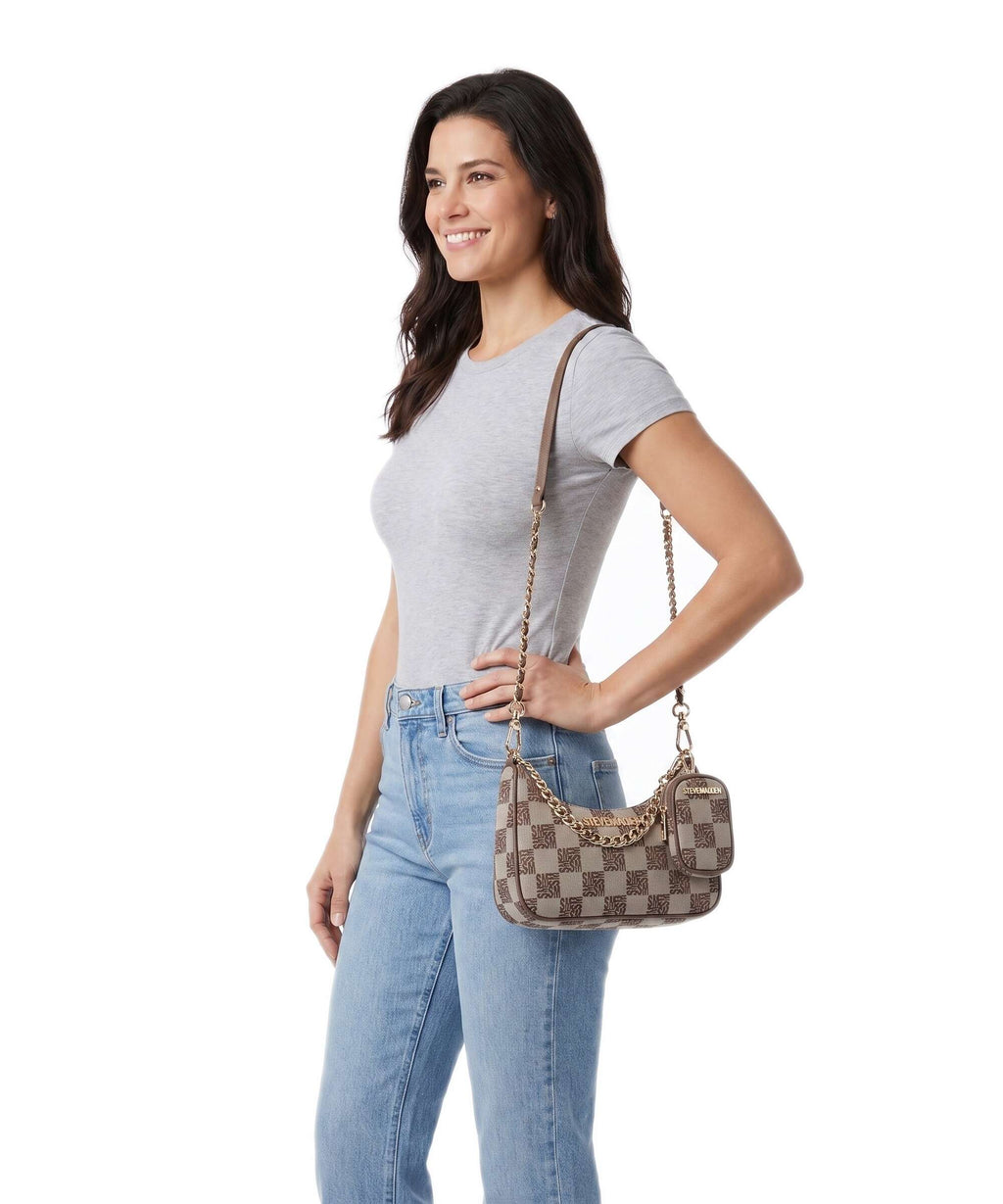 Steve Madden BVITAL Crossbody bag brown/gold