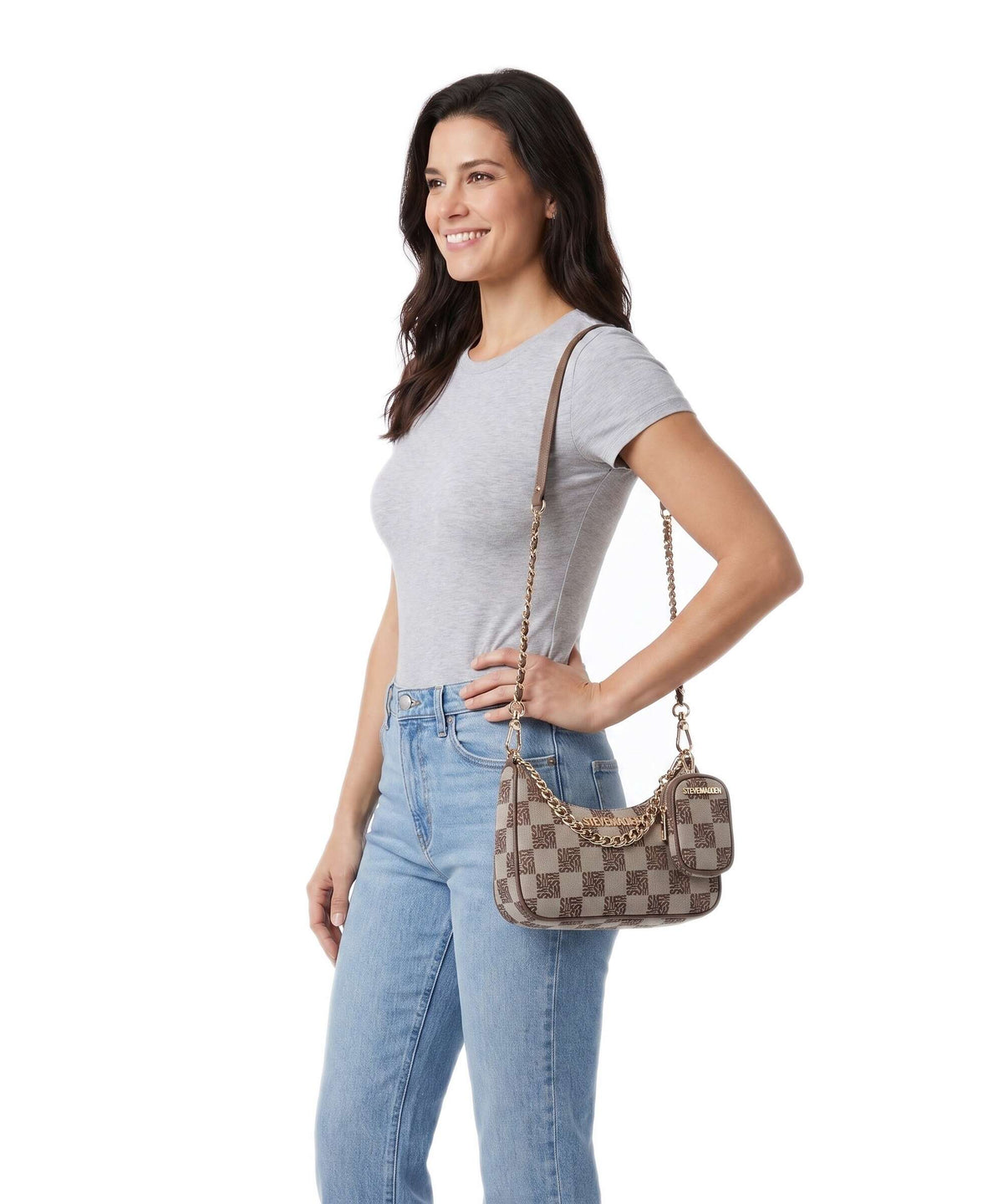 Steve Madden BVITAL Crossbody bag brown/gold