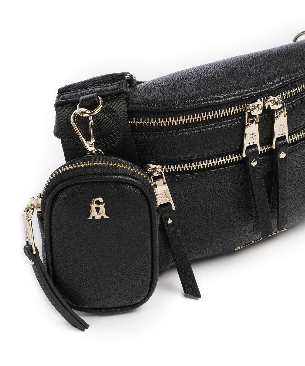 Steve Madden BCLARKE Crossbody bag black/gold