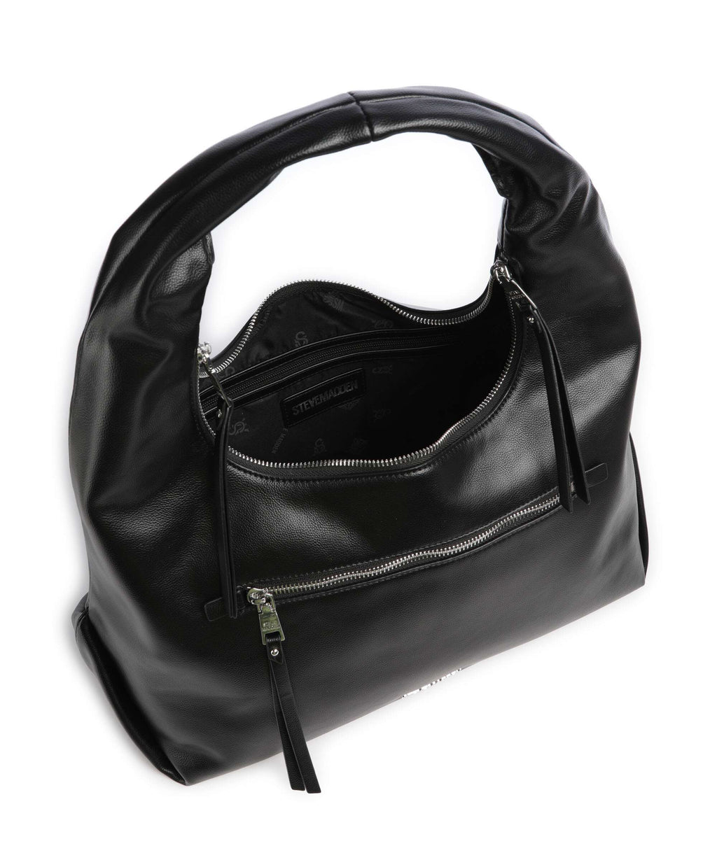 Steve Madden BIVA Hobo bag black/silver