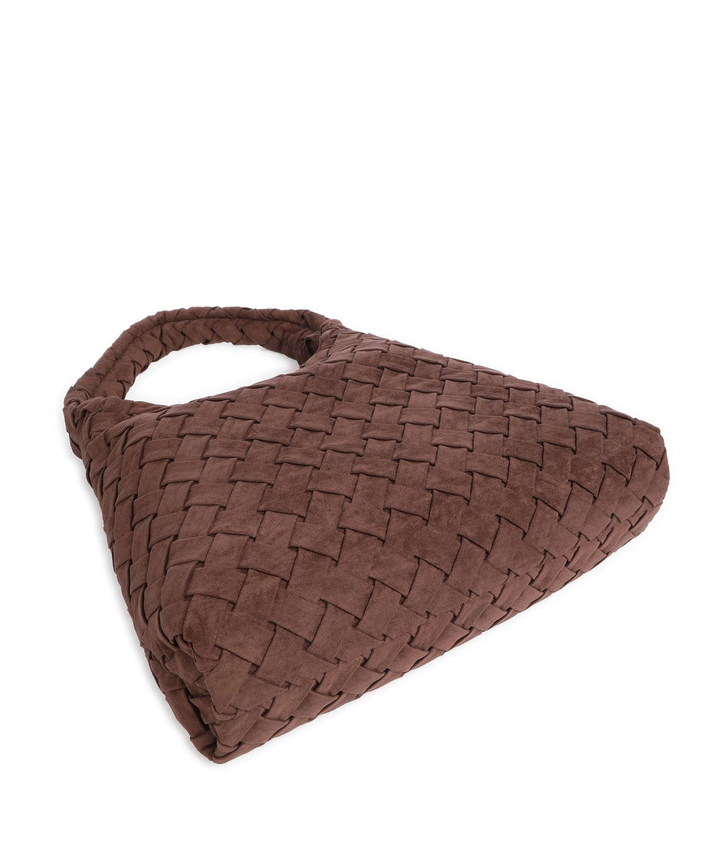 Steve Madden BRHIANON Hobo bag chocolate/gold