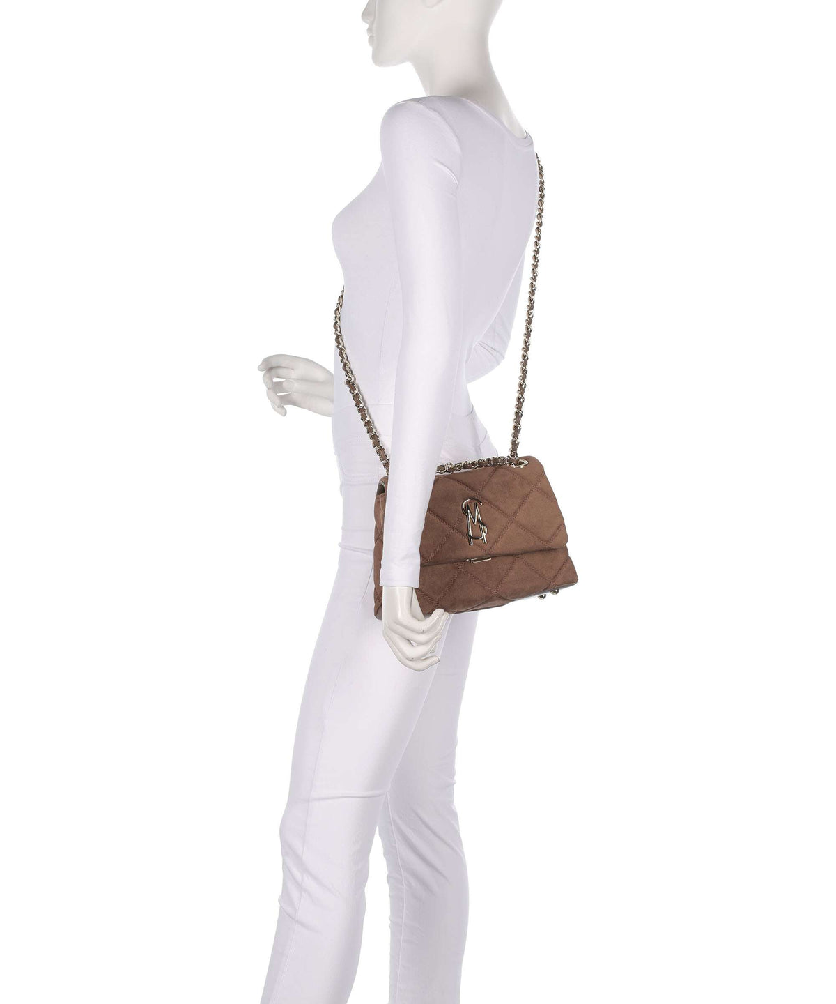 Steve Madden BVOLT-S Shoulder bag taupe/gold