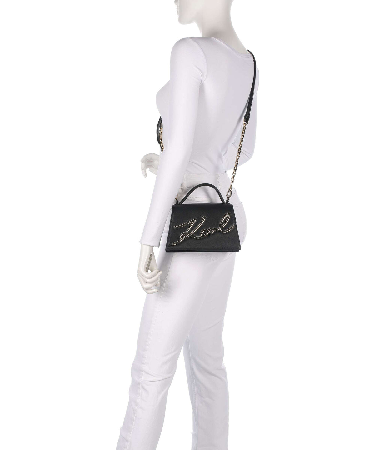 Karl Lagerfeld K/Signature 2.0 Crossbody bag black/gold