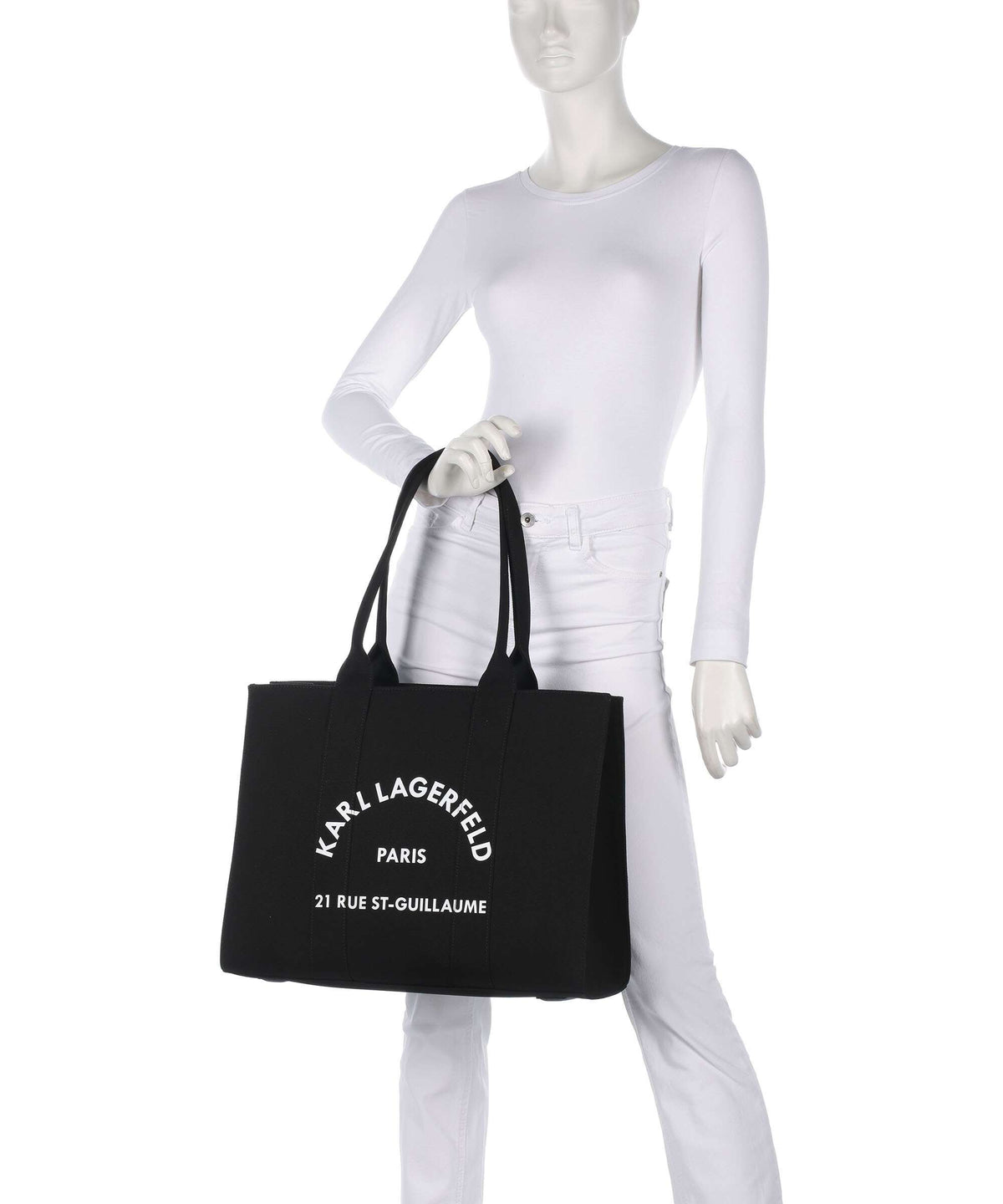 Karl Lagerfeld K/Rue St Guillaume Tote bag black