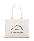Karl Lagerfeld K/Rue St Guillaume Tote bag natural