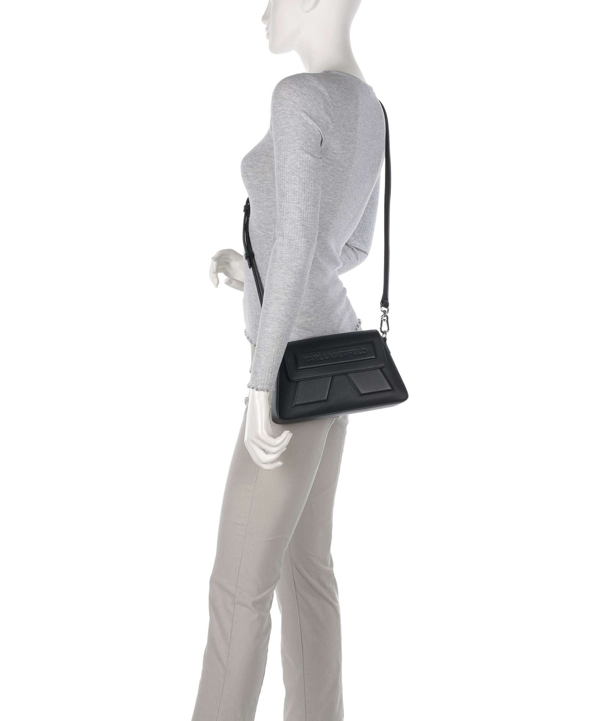 Karl Lagerfeld Ikon K Soft Crossbody bag black