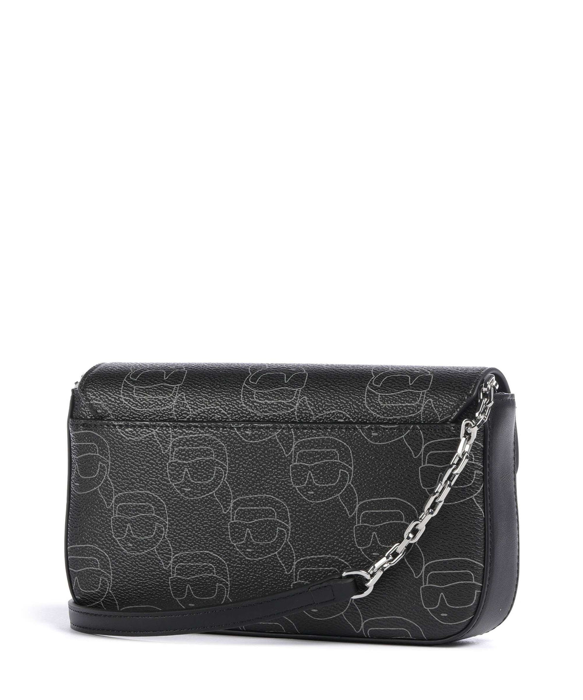 Karl Lagerfeld Ikon Mono Crossbody bag black