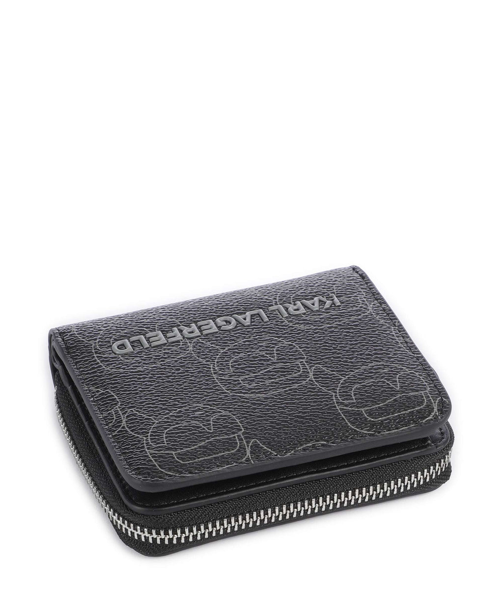 Karl Lagerfeld K/Ikonik Mono Wallet black