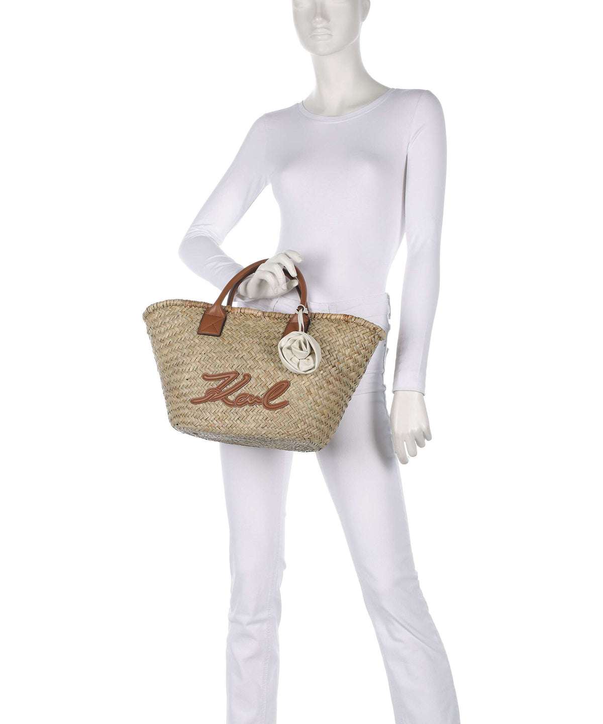 Karl Lagerfeld K/Signature Medium Handbag natural/tan