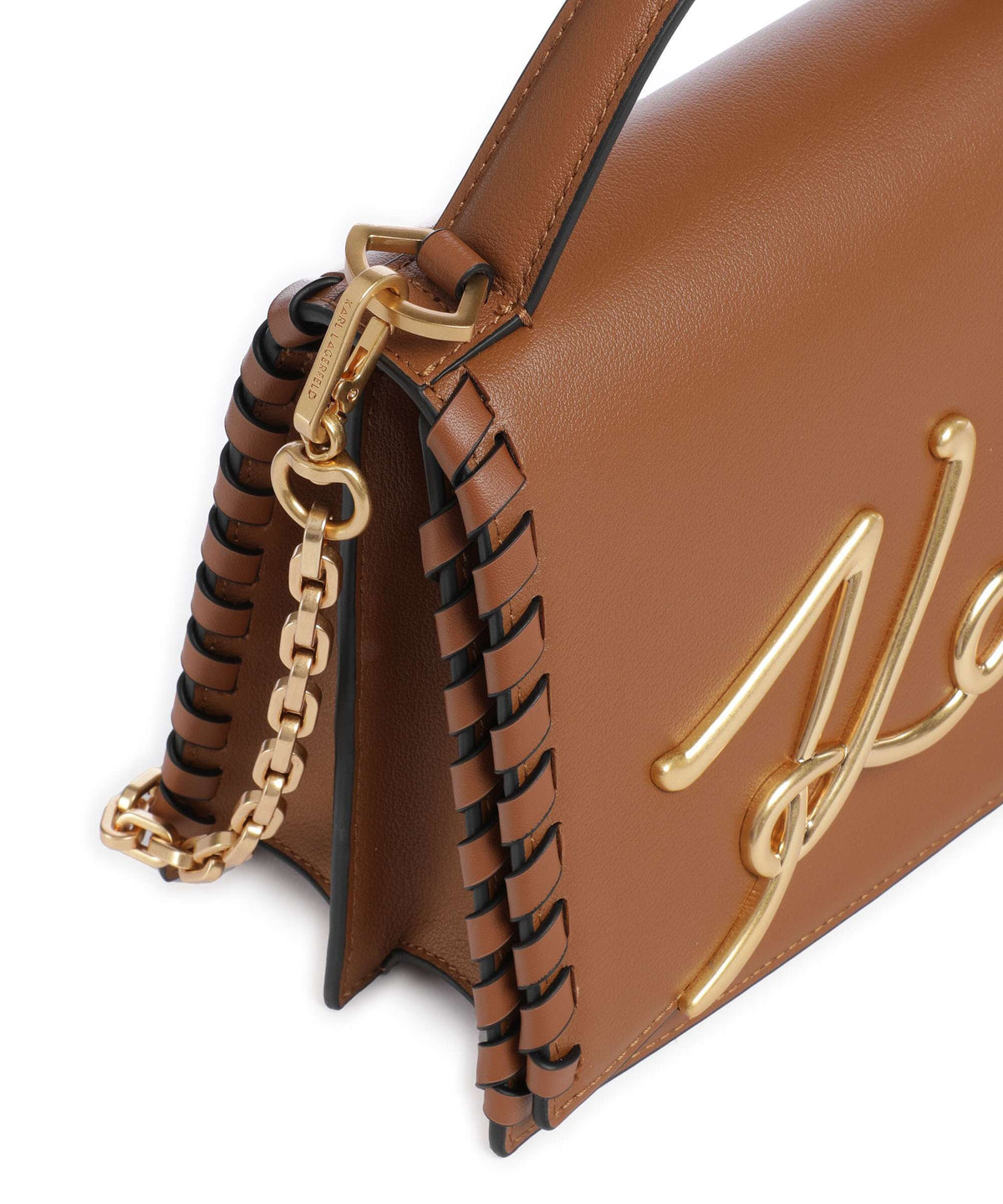 Karl Lagerfeld K/Signature 2.0 Handbag dark tan