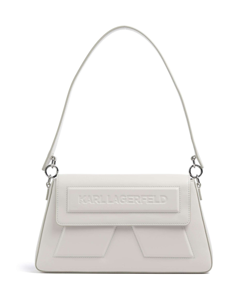 Karl Lagerfeld Ikon K Soft Shoulder bag cement