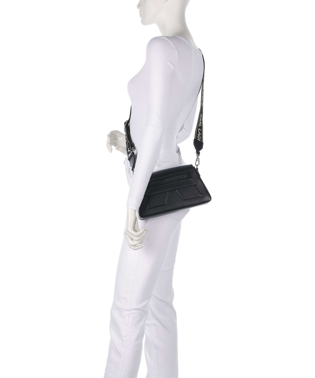 Karl Lagerfeld Ikon K Crossbody bag black/nickel