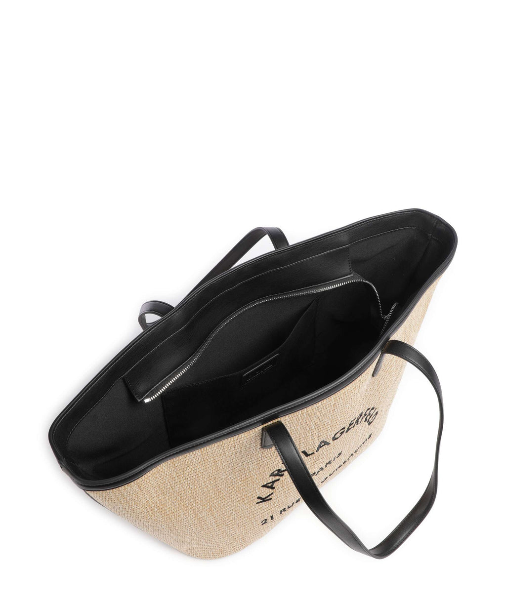 Karl Lagerfeld K/Rue St Guillaume Tote bag natural