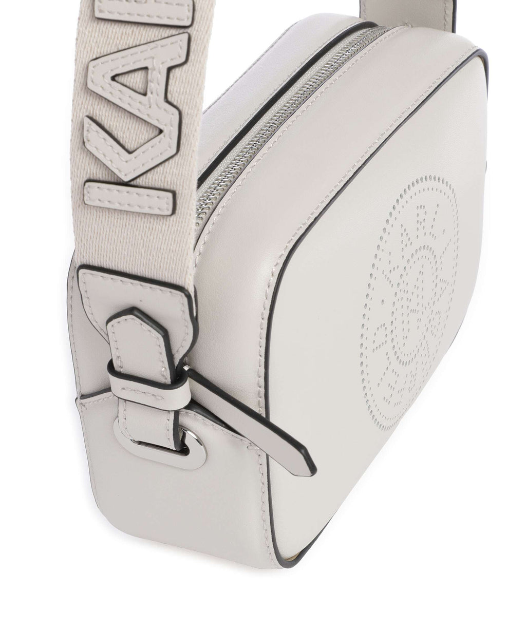 Karl Lagerfeld K/Circle Crossbody bag cement