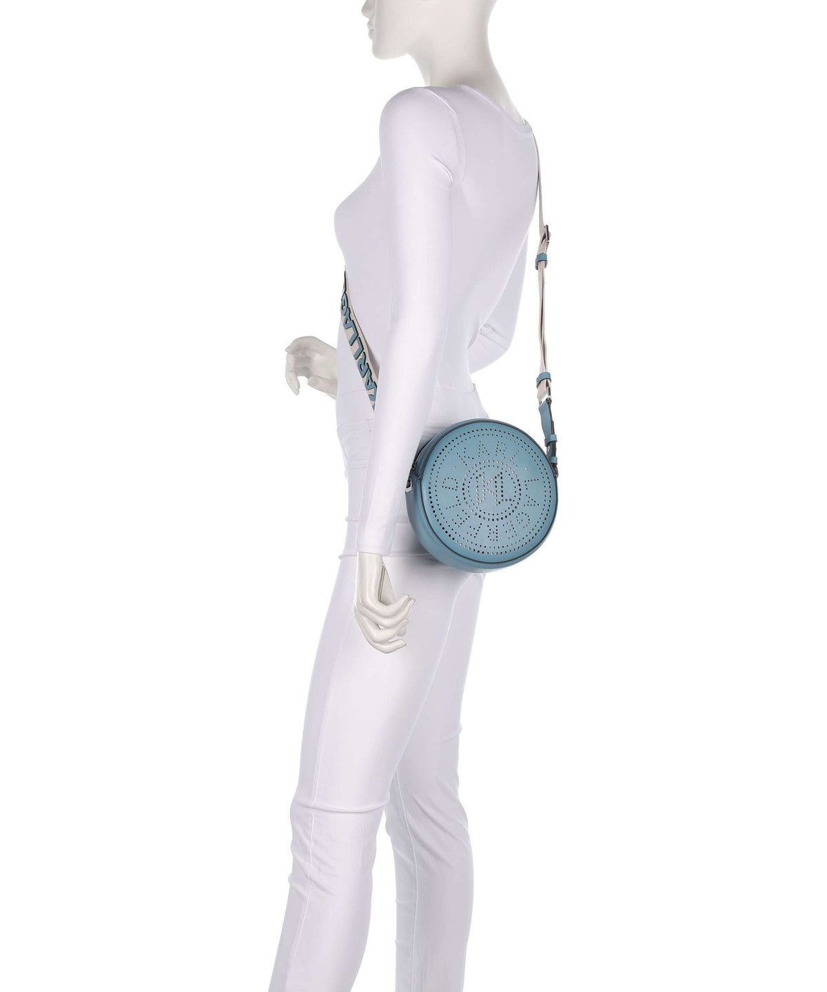 Karl Lagerfeld K/Circle Crossbody bag dark still water