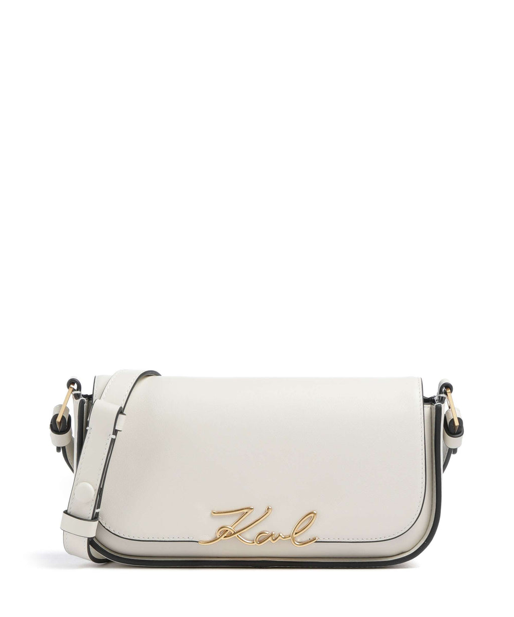 Karl Lagerfeld K/Signature Shoulder bag off white
