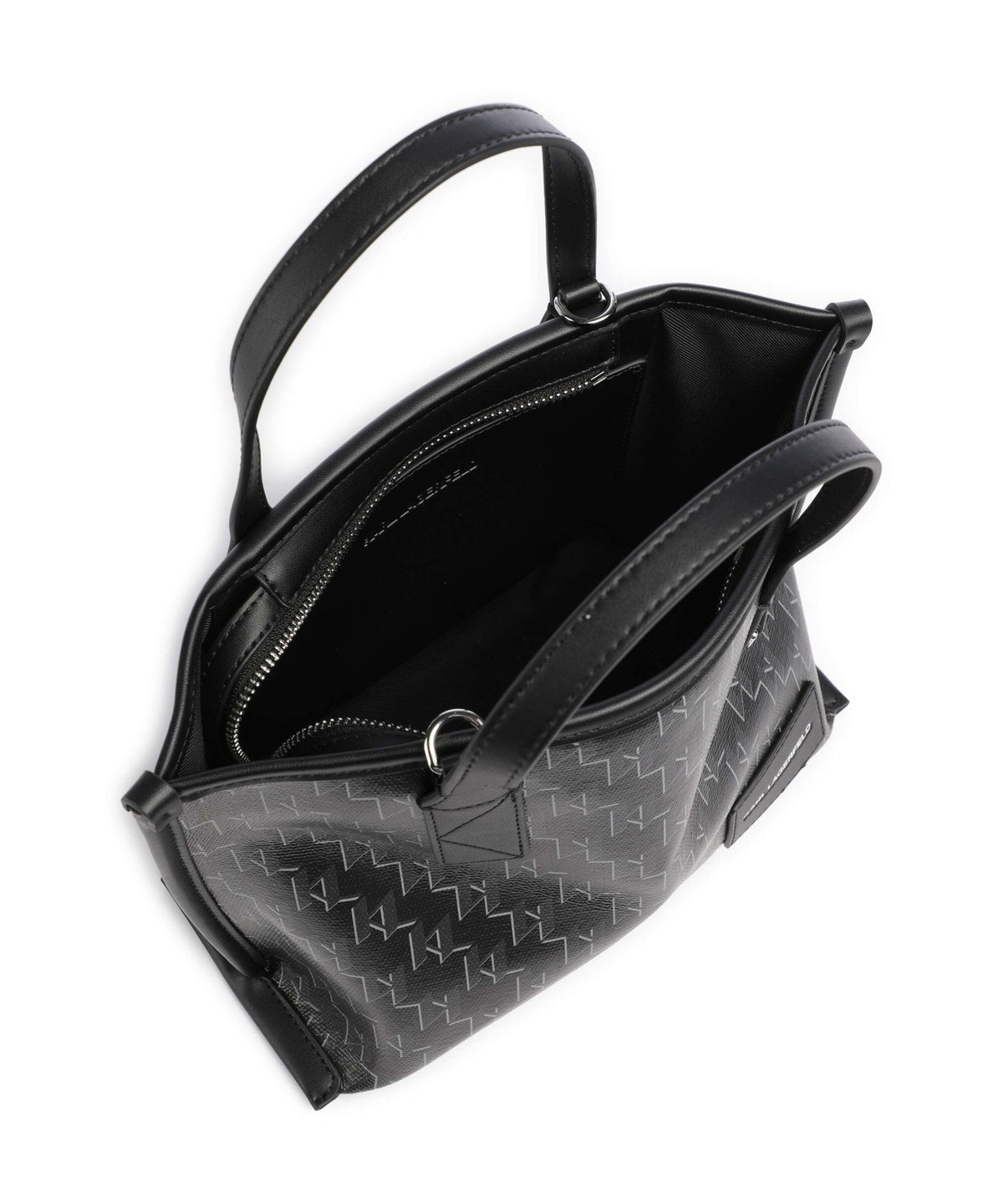 Karl Lagerfeld K/Voyage Small Handbag black mono