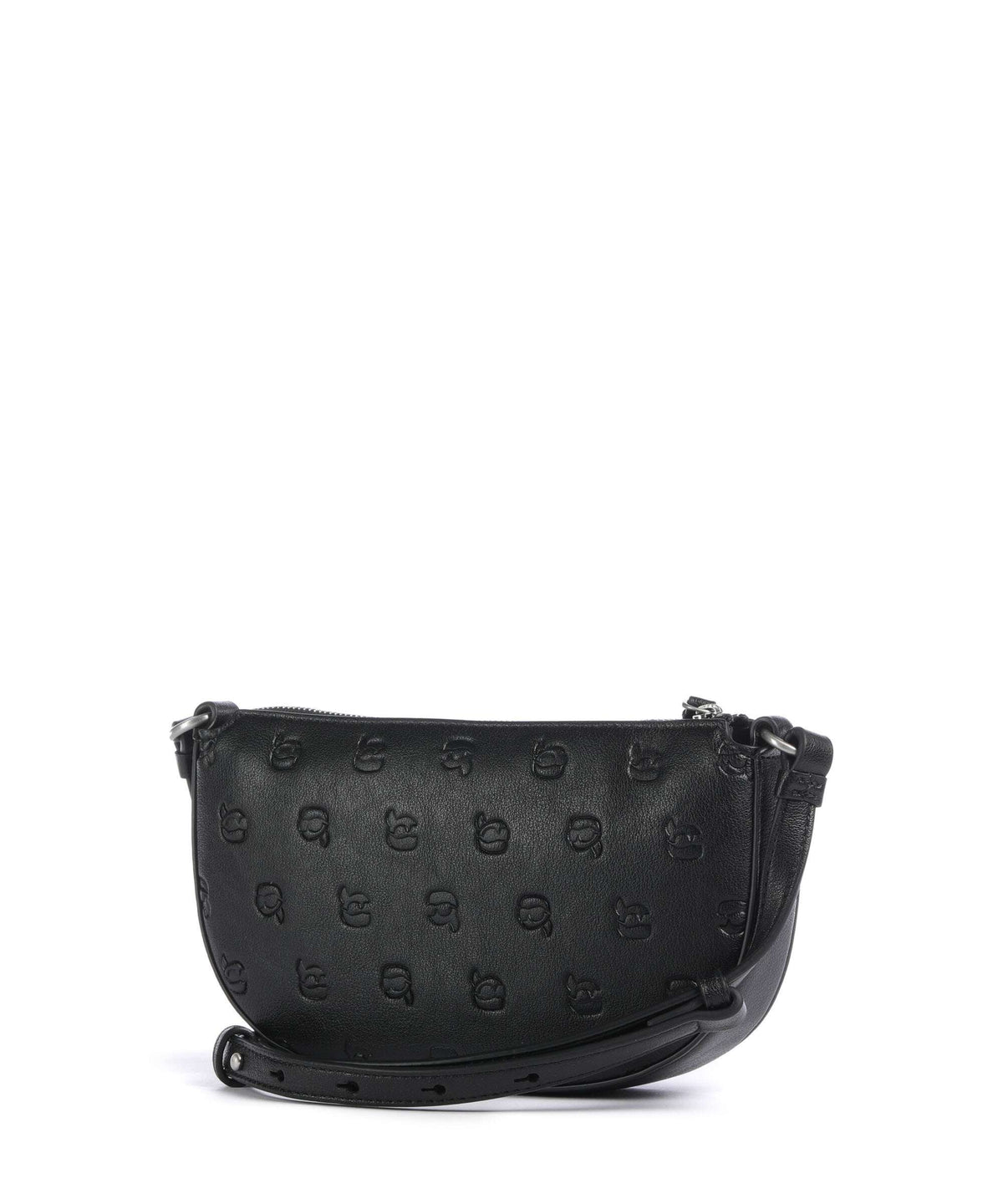 Karl Lagerfeld K/Ikon Monogram Crossbody bag tonal black