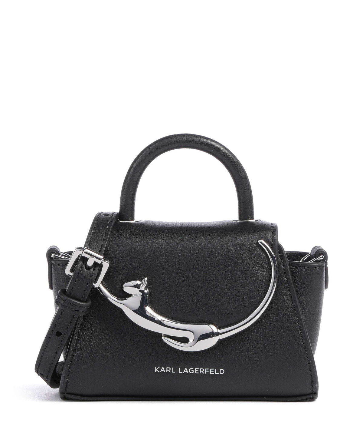 Karl Lagerfeld Ikon Choupette Mini Crossbody bag black