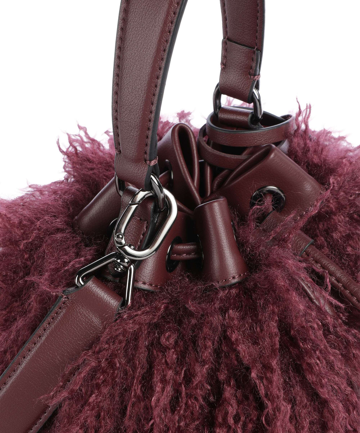 Karl Lagerfeld K/Weave Bucket bag windsor/burgundy