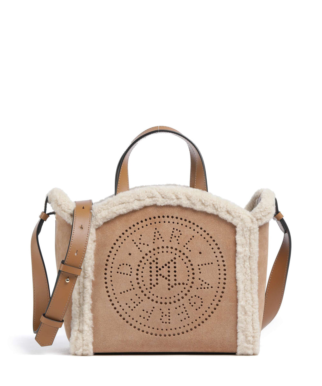 Karl Lagerfeld K/Circle Small Handbag caramel