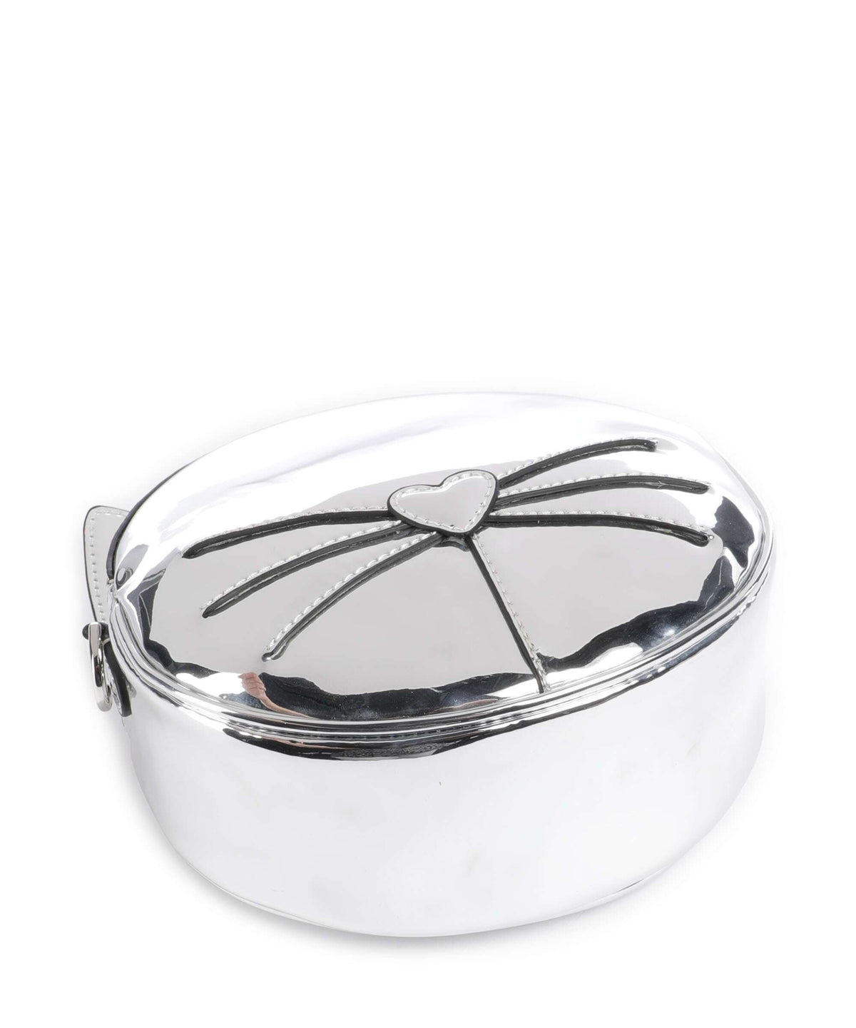 Karl Lagerfeld Ikon Chat Crossbody bag silver