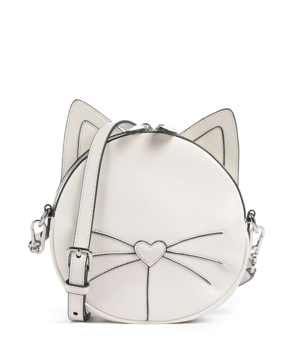 Karl Lagerfeld Ikon Chat Crossbody bag off white