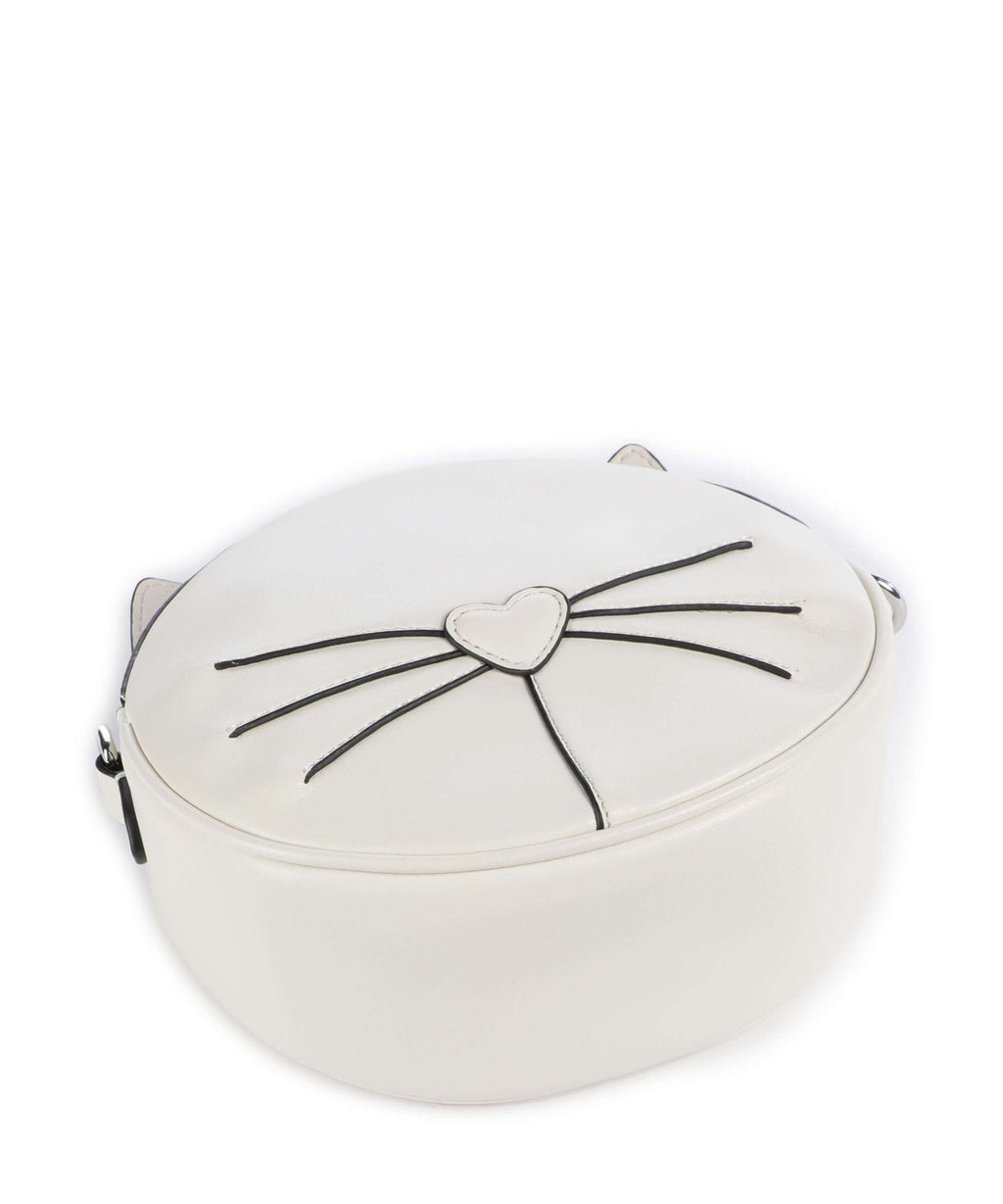Karl Lagerfeld Ikon Chat Crossbody bag off white
