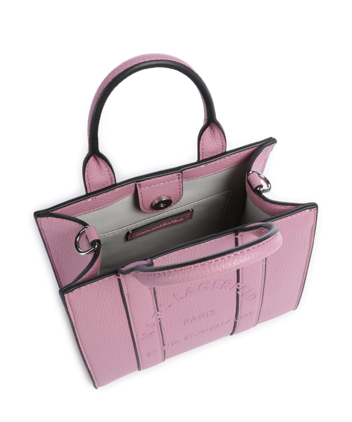 Karl Lagerfeld K/Rue St Guillaume Mini Handbag cyclamen