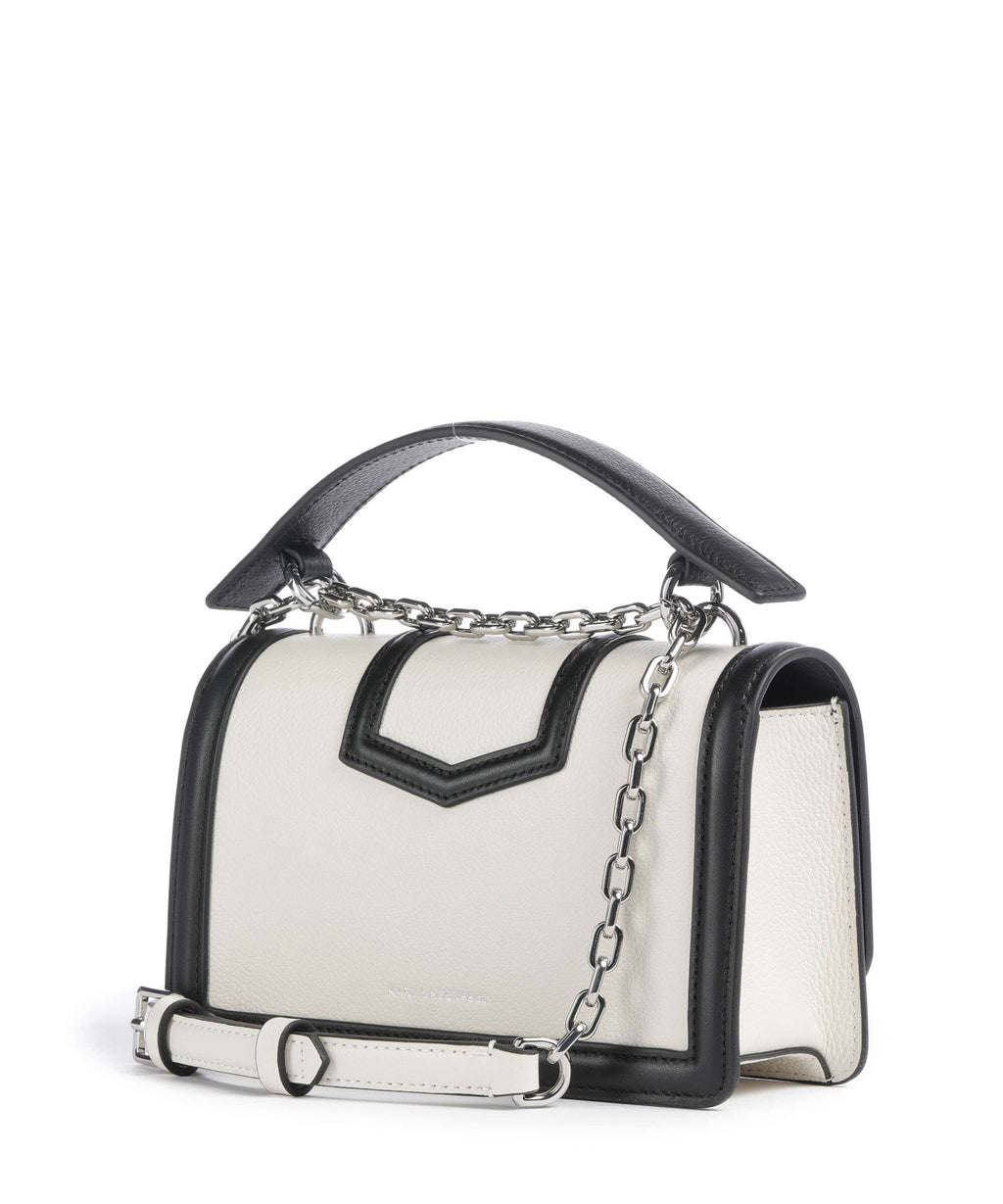 Karl Lagerfeld K/Nova Small Shoulder bag white/black