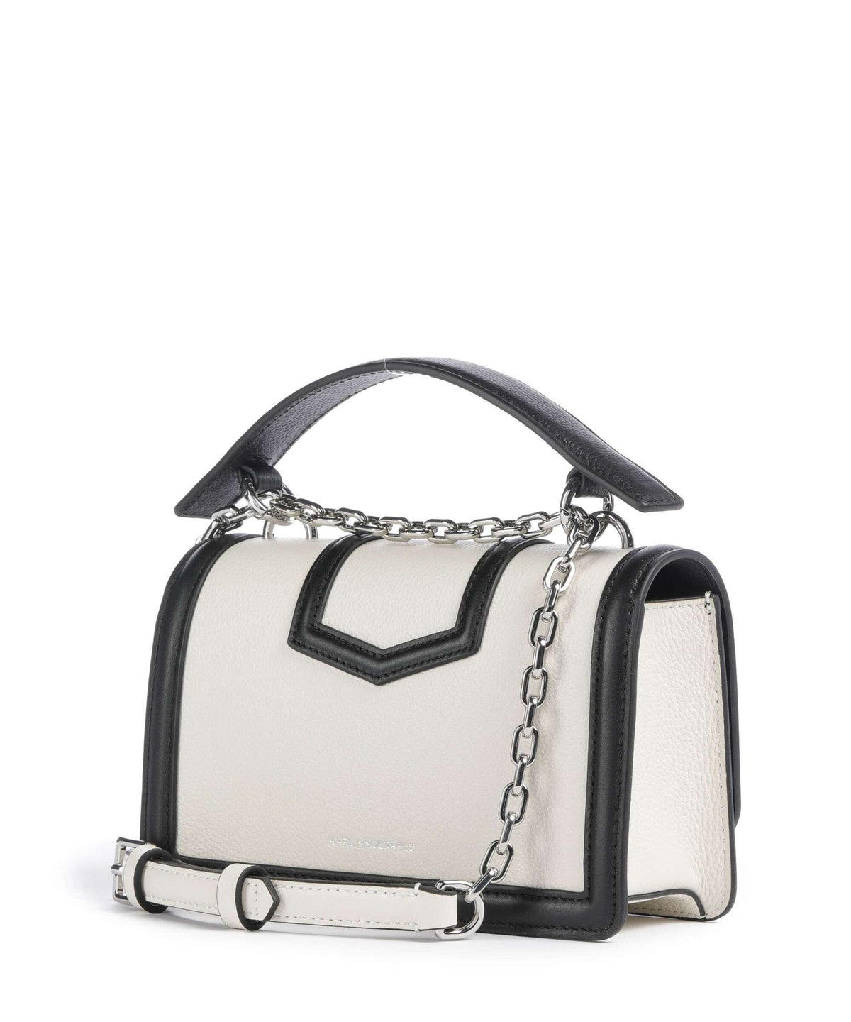 Karl Lagerfeld K/Nova Small Shoulder bag white/black