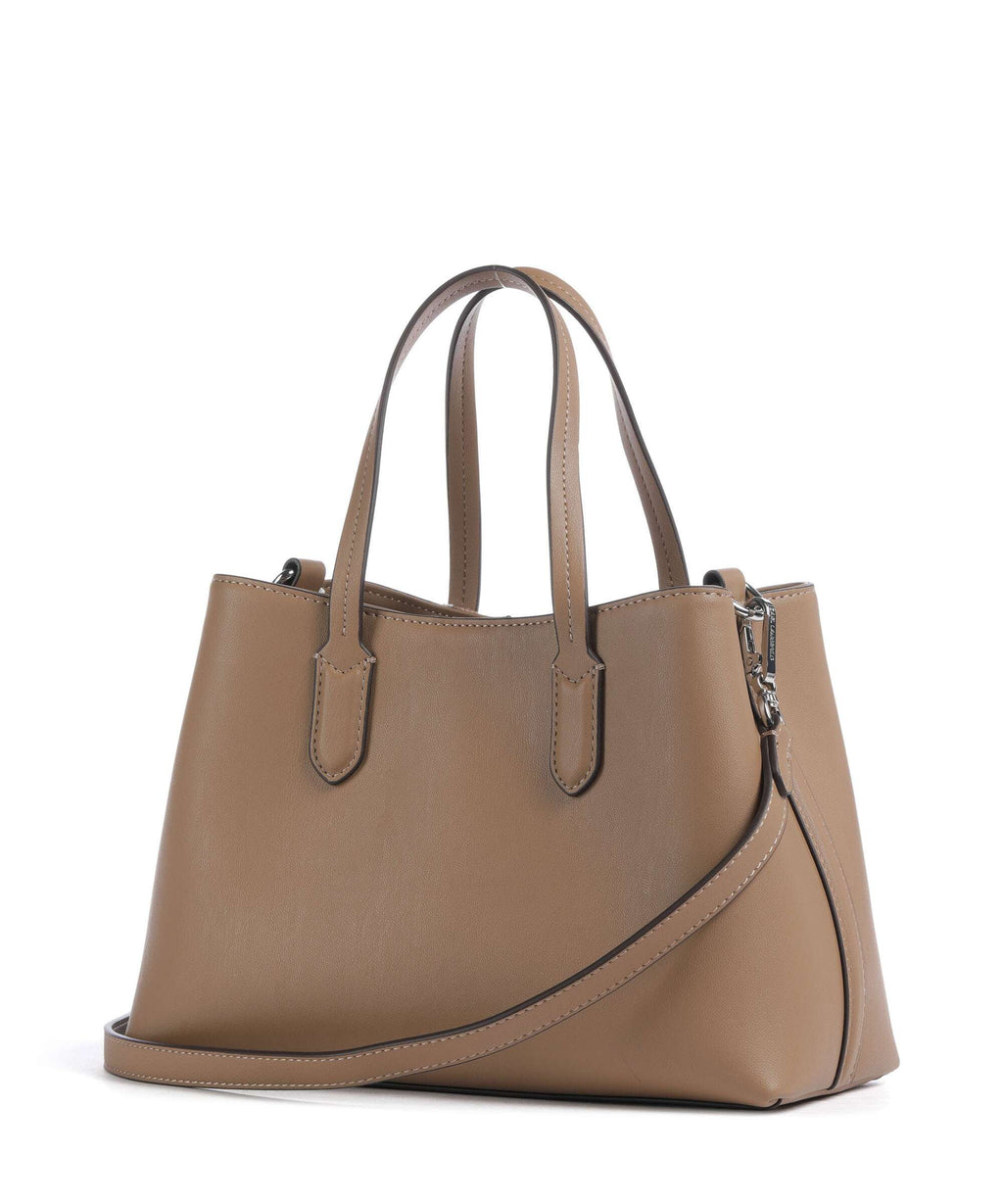 Karl Lagerfeld Ikon Small Handbag mushroom brown