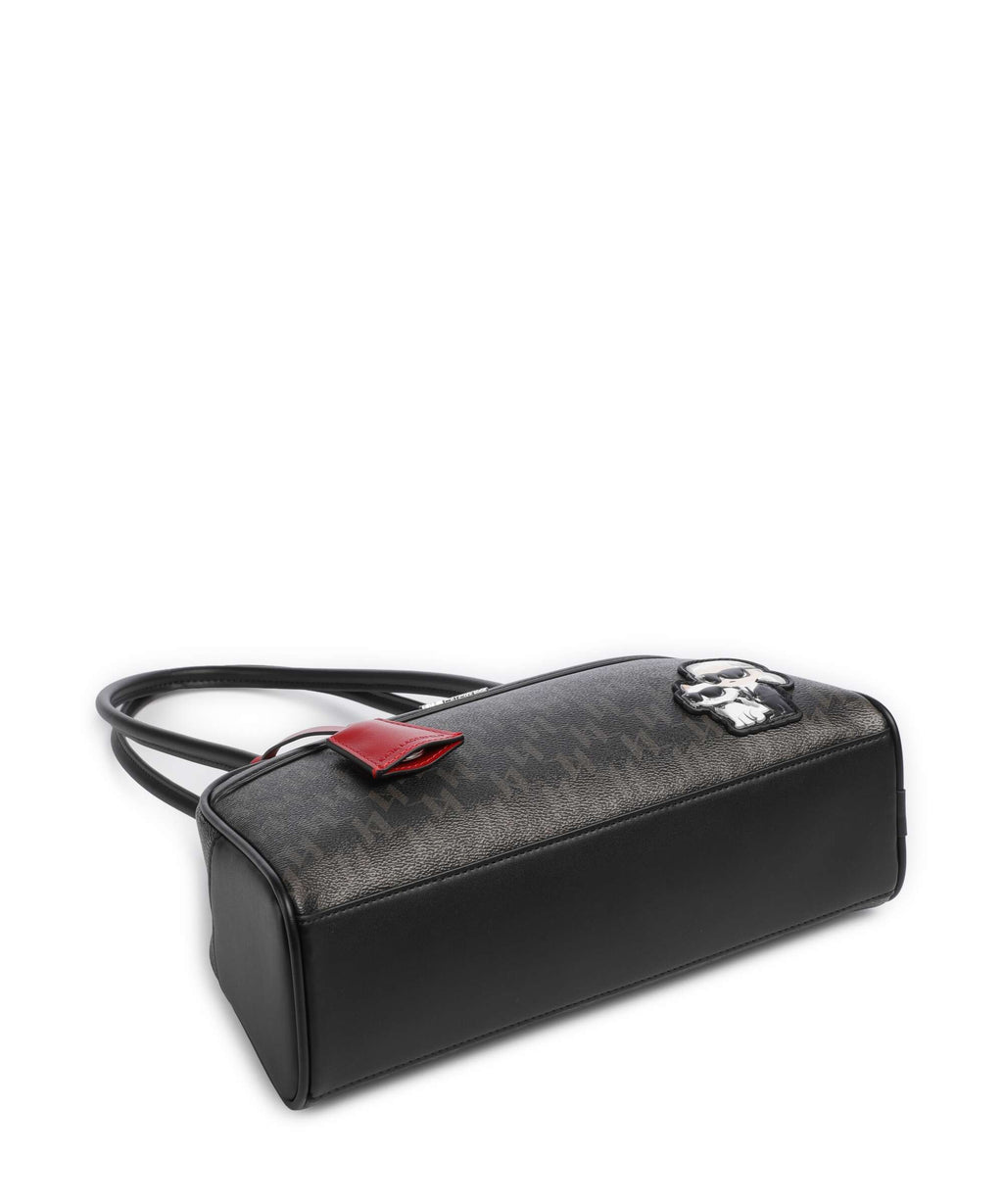 Karl Lagerfeld Ikon Monogram Shoulder bag brown/kl mono