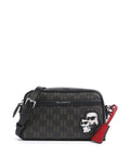 Karl Lagerfeld Ikon Monogram Crossbody bag brown/kl mono