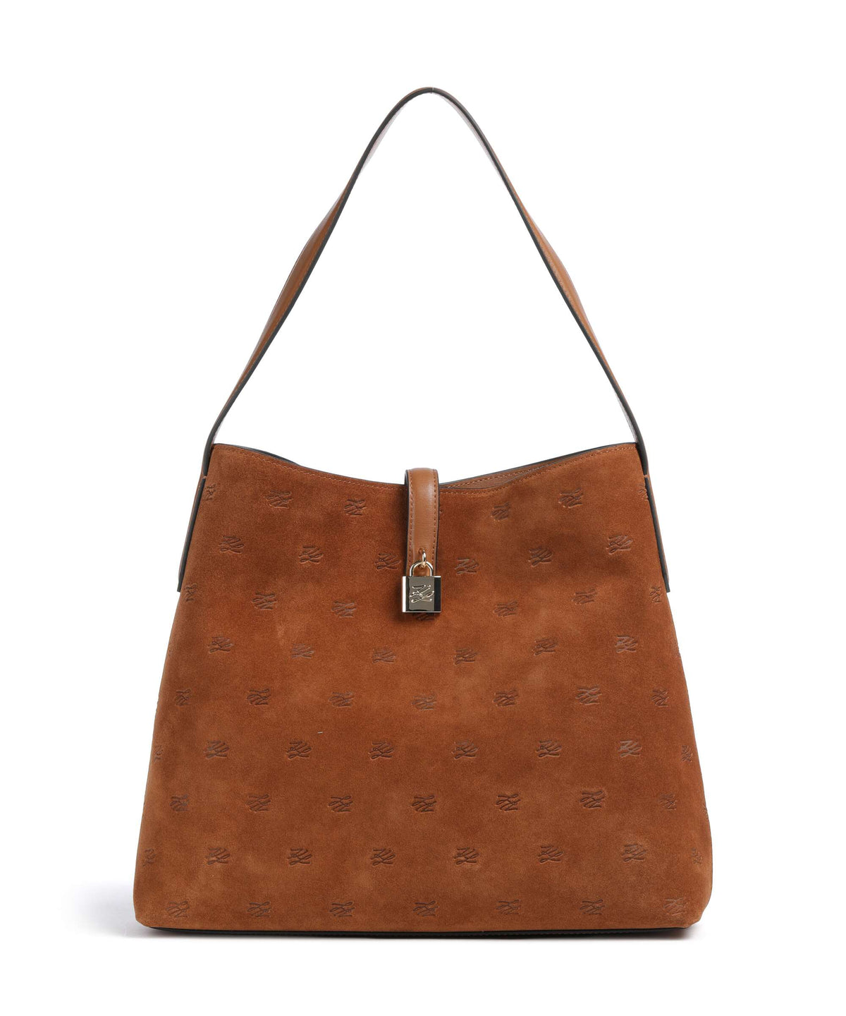 Karl Lagerfeld K/Autograph Hobo bag dark tan