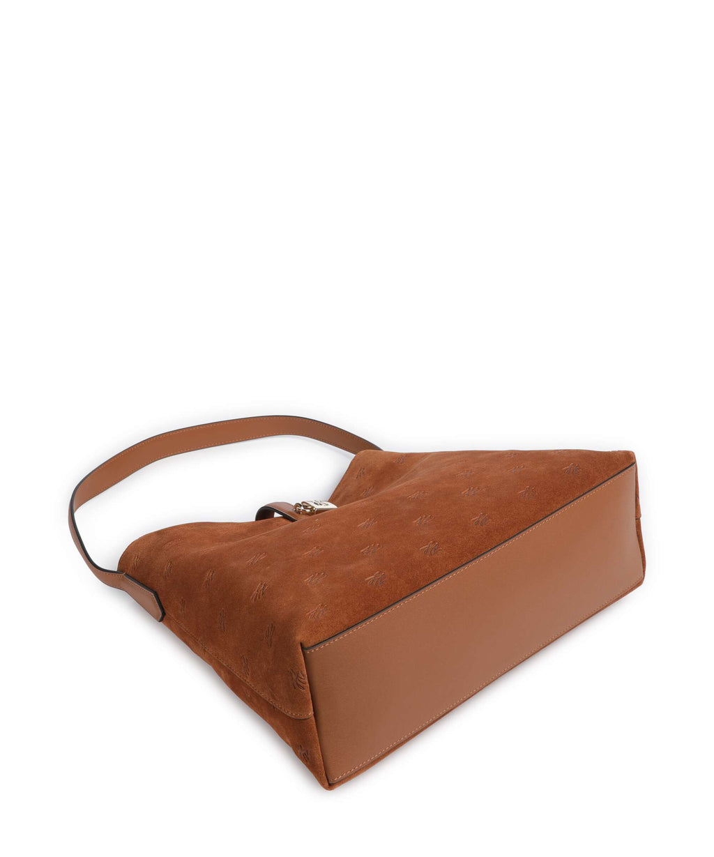 Karl Lagerfeld K/Autograph Hobo bag dark tan