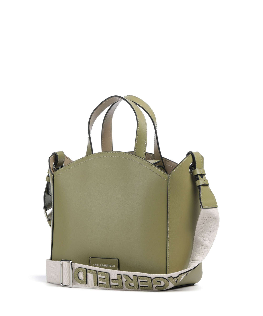 Karl Lagerfeld K/Circle Small Handbag cedar