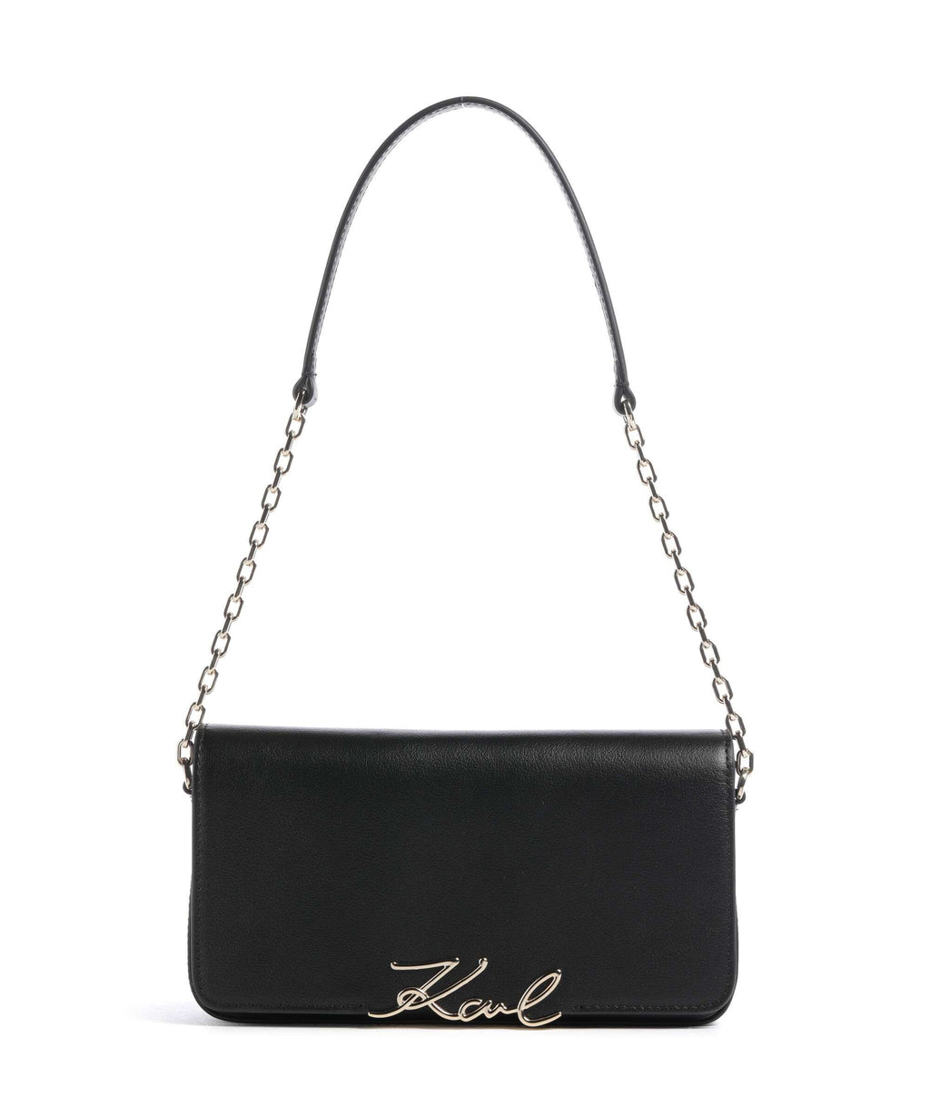 Karl Lagerfeld K/Signature Shoulder bag black/gold