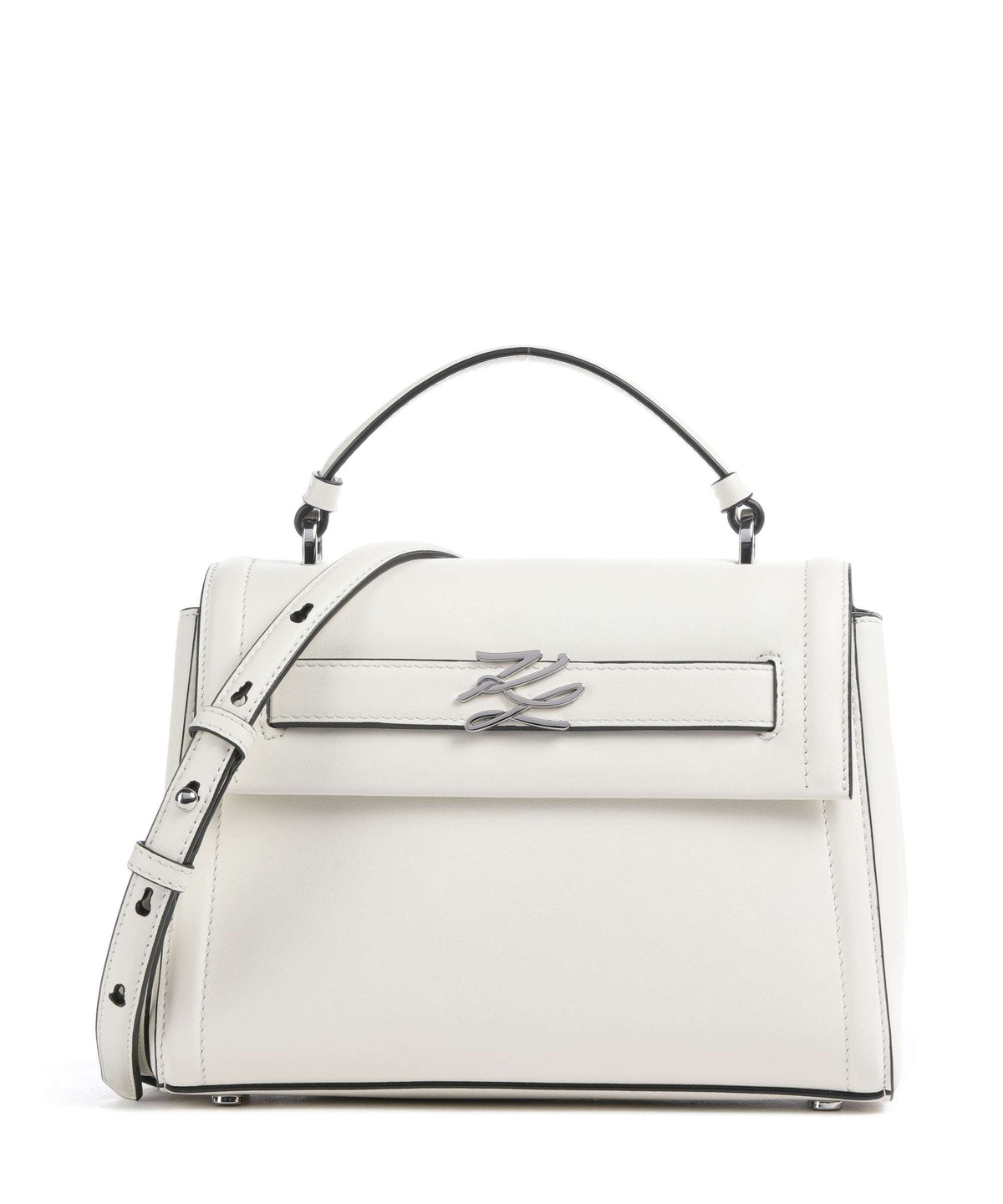 Karl Lagerfeld K/Autograph Small Handbag off white