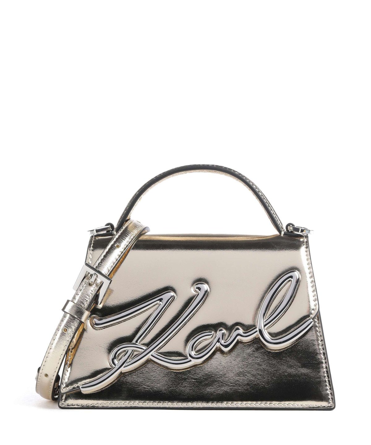 Karl Lagerfeld K/Signature 2.0 Crossbody bag light gold