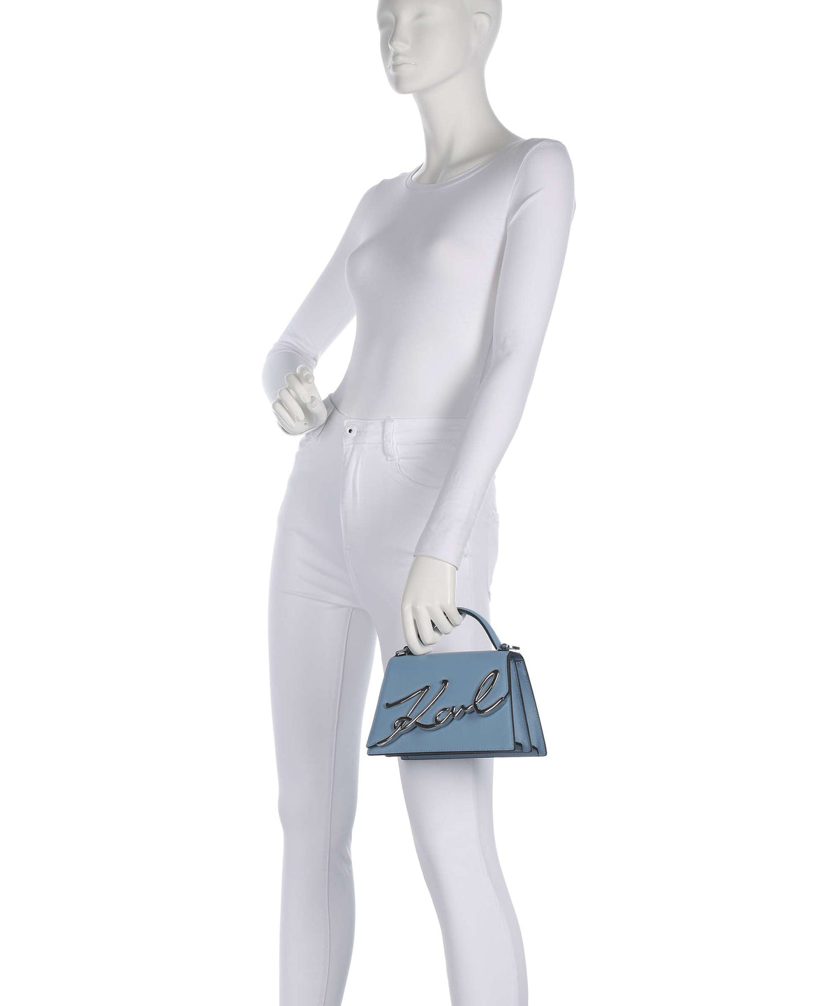 Karl Lagerfeld K/Signature 2.0 Crossbody bag blue bloom