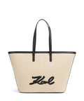 Karl Lagerfeld K/Signature Tote bag natural/black