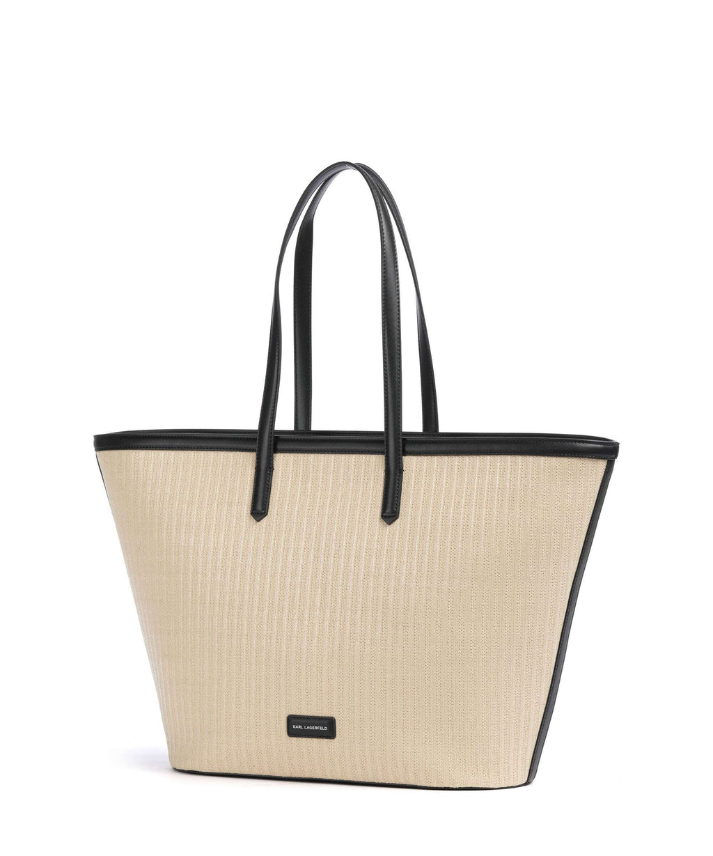 Karl Lagerfeld K/Signature Tote bag natural/black