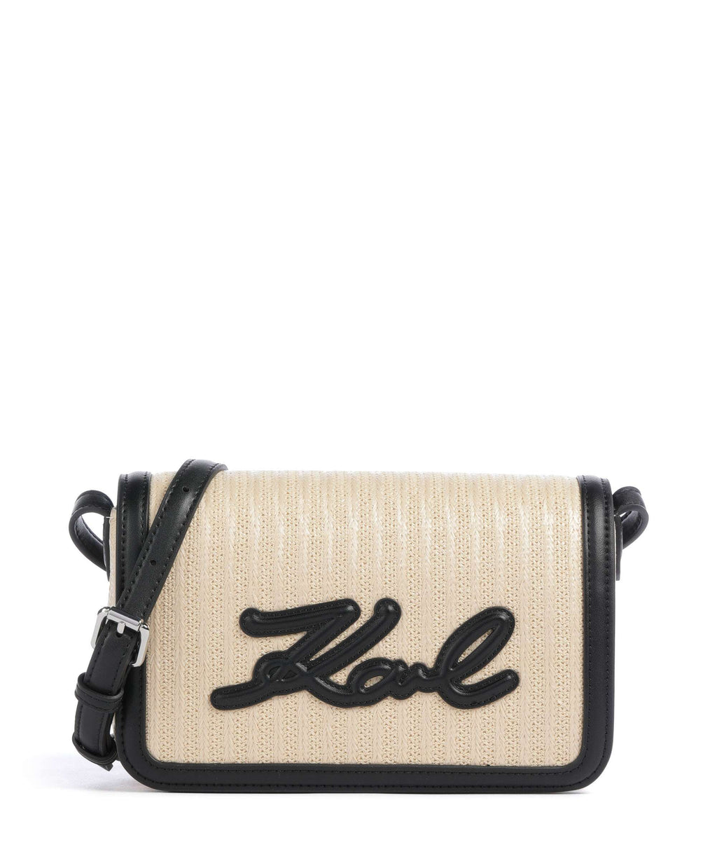 Karl Lagerfeld K/Signature Crossbody bag natural/black