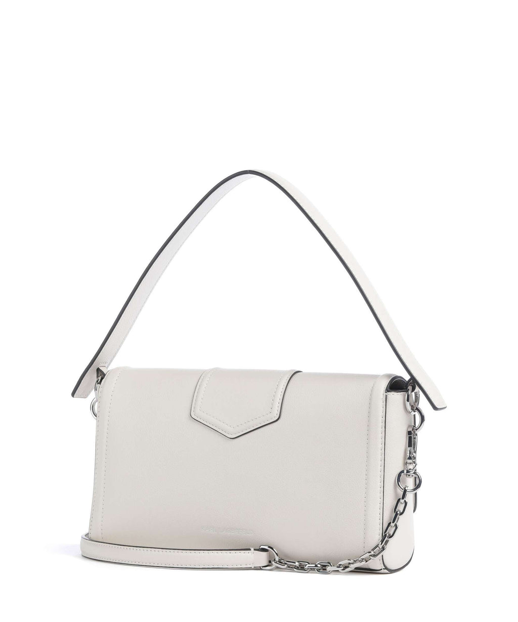 Karl Lagerfeld K/Nova Medium Shoulder bag off white